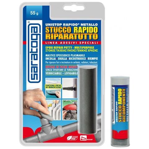 Mastice Epossidico Unistop Rapido Bicomponente Saratoga - Foto 3