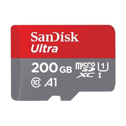 MicroSDXC Ultra da 200 GB UHS I C10-100MB / s lettura + Adattatore - Foto 2