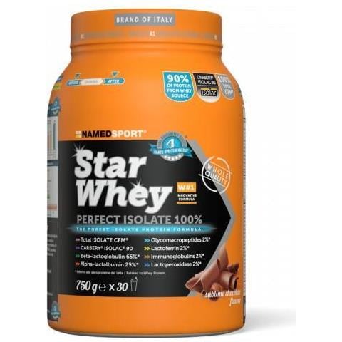 Namedsport Star Whey Isolate Mokaccino Cream 750g Integratore - Foto 2