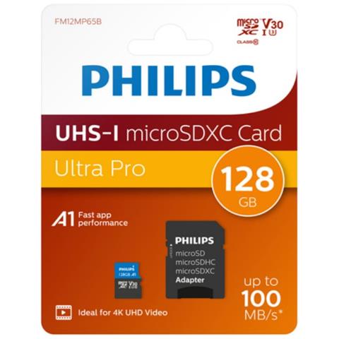 MicroSDXC Card 128GB Class 10 UHS-I U3 incl. adatt. - Foto 2