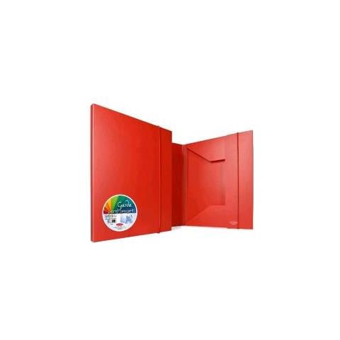 ver Garda 20 Cartellina 3 Lembi In Pp Con Elastico 265x350 Mm Dorso 2 Cm Rosso - Foto 2