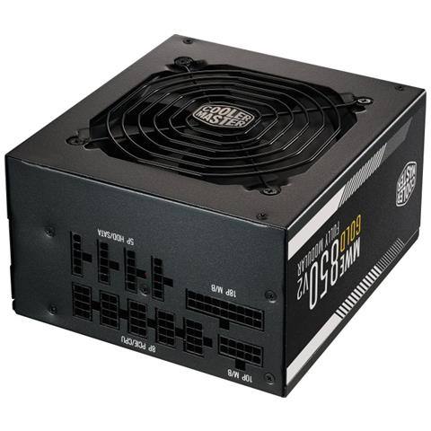 Alimentatore PC MWE Gold V2 80 PLUS Gold ATX 850 W Colore Nero - Foto 2