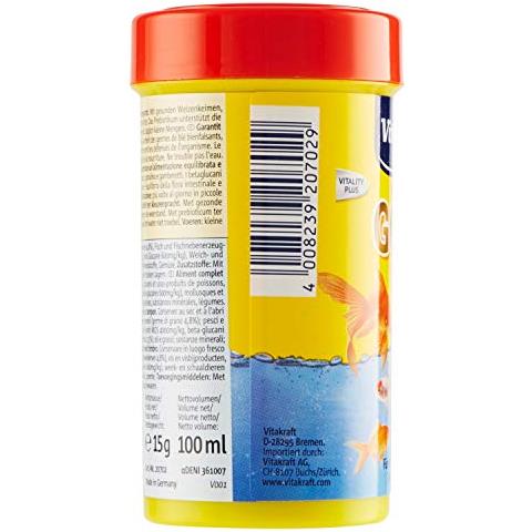 20702 Gold - Alimento In Fiocchi Per Pesci Rossi, 100 Ml - Foto 2