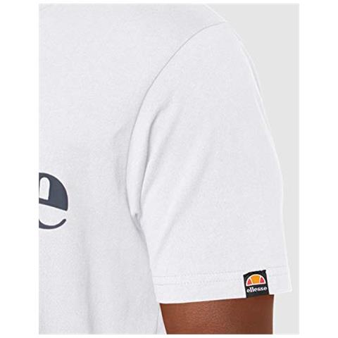 Elesse Prado T-shirt Da Uomo, Uomo, T-shirt, Shc07405, Bianco, L - Foto 5