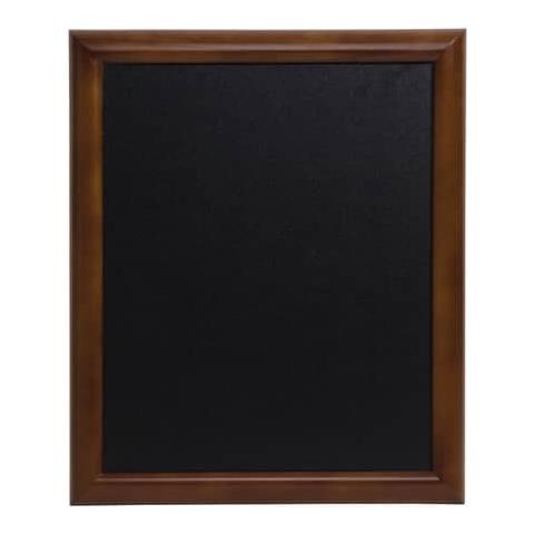 Lavagna Da Parete A Gesso Liquido Universal In Legno 62x82 Cm Noce - Wbu-db-60 - Foto 1
