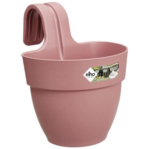 Vaso Da Fiori - Vibia Campana Easy Hanger Small - Dusty Rose - Balcone Esterno - L 24,1 X P 20,5 X H 26,5 Cm - Foto 1