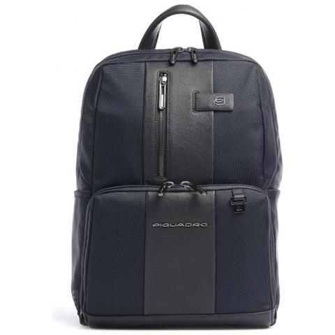 Zaino Brief Zaino Porta Pc E Ipad In Tessuto Blu Nd Scelta= p Blu - Foto 1