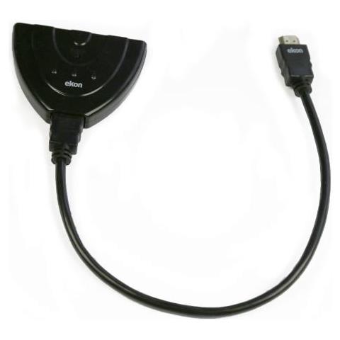 Ekon Splitter Hdmi 1.4 Con 3 Connettori Femmina - Foto 1
