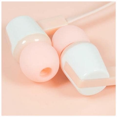 Auricolare Cu-1020 Originale Stereo In-ear Jack 3,5mm Pink Per Android Iphone - Foto 2
