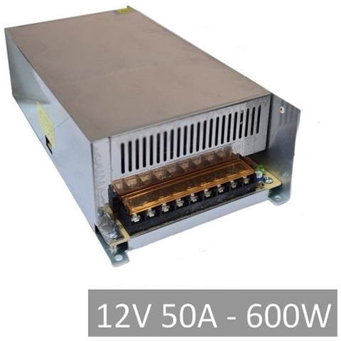 Tr-16656 Alimentatore Stabilizzato Switch 12v 50a 600w Con Ventola Di Raffreddamento - Foto 2