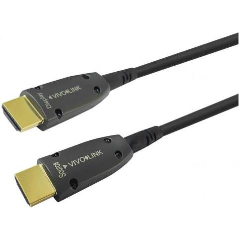 Prohdmiop40am Cavo Hdmi 40 M Hdmi Tipo A [standard] Nero (armoured Optic Hdmi 4k Cable - 40m - Warranty: 144m) - Foto 1