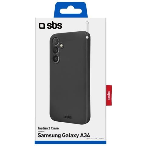 TEINSTSAA34K custodia 16,8 cm (6.6"") Cover Nero per Galaxy A34 - Foto 3