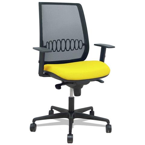 Sedia Da Ufficio Alares 0b68r65 Giallo - Foto 1