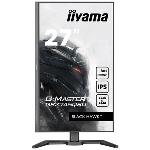 Monitor LED 68,6 Cm (27"") Gaming G-master GB2745QSU-B1 2560 X 1440 Pixel 2k Ultra Hd Tempo di Risposta 1 ms Colore Nero - Foto 4