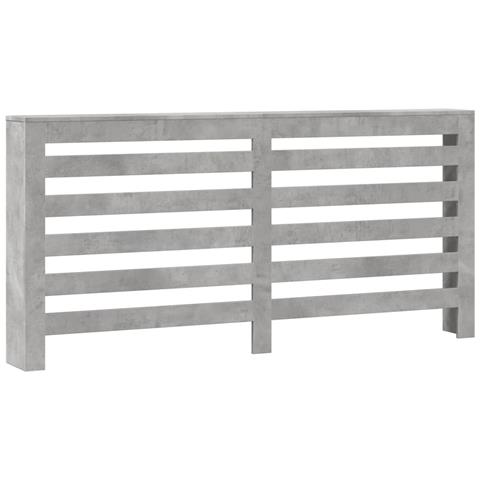 Copertura Termosifone Grigio Cemento 175x20x82cm In Multistrato - Foto 2