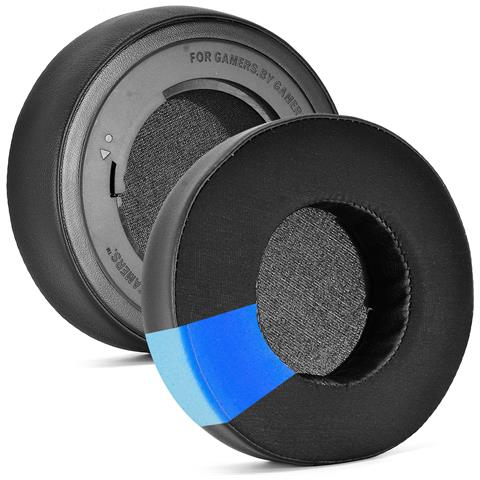 Cuscinetti Auricolari Rinfrescanti Circolari Neri In Confezione Da 2 Per Razer Kraken V2 - Foto 1