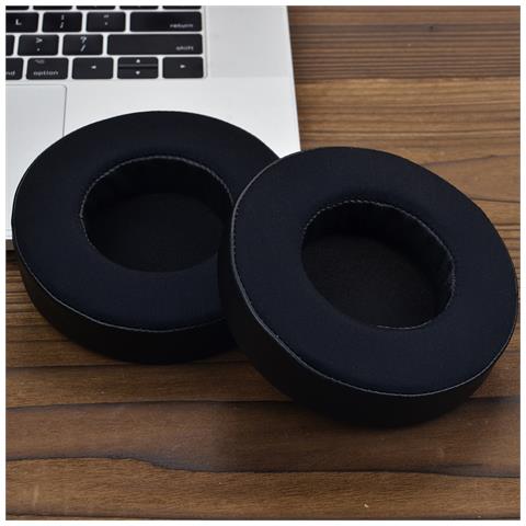 Cuscinetti Auricolari Rinfrescanti Circolari Neri In Confezione Da 2 Per Razer Kraken V2 - Foto 2