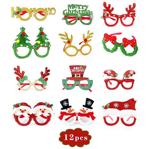 Occhiali Di Natale - Occhiali Da Sole Per Le Feste 12 Pezzi - Foto 2