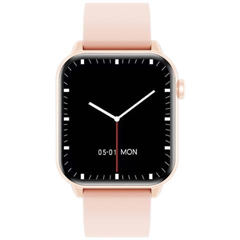 Smartwatch T-FIT 201 Display Digitale 1.85" Touch Scree AMOLED Bluetooth Frequenza Cardiaca Rosa Europa - Foto 3