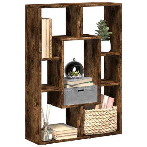 Libreria Rovere Fumo 63x20x90 cm in Truciolato - Foto 2
