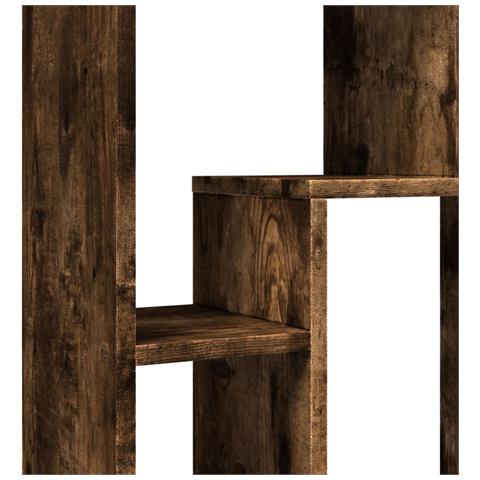 Libreria Rovere Fumo 63x20x90 cm in Truciolato - Foto 9