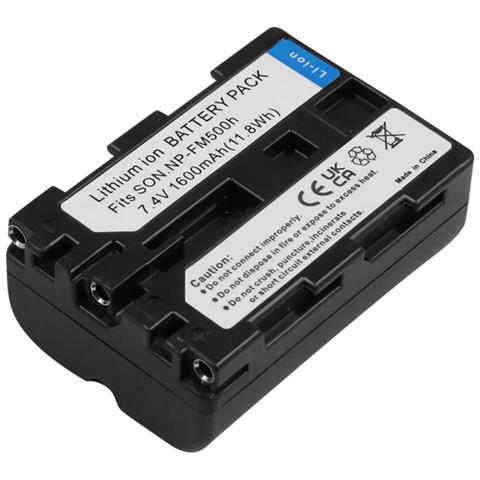 Batteria Per Sony Np-fm500h Videocamera Li-ion 7.2v 1600mah - Foto 2