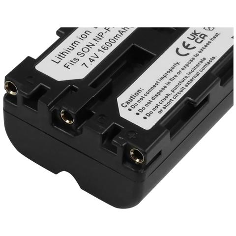 Batteria Per Sony Np-fm500h Videocamera Li-ion 7.2v 1600mah - Foto 3
