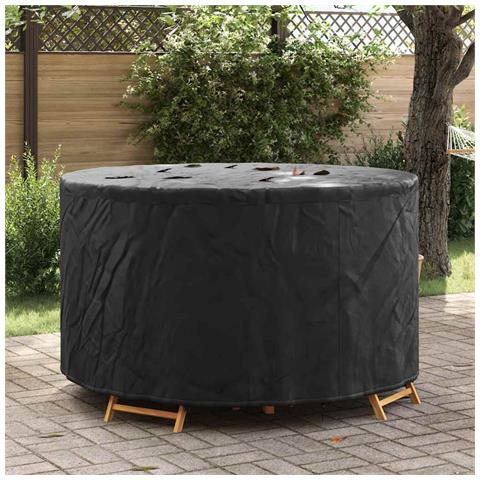 Copertura per mobili da esterno 157 x 157 x 85 cm Tessuto 210D - Foto 2