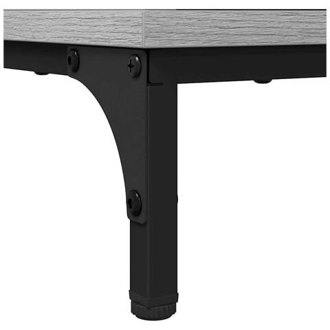 Tavolino da salotto Grigio sonoma 90 x 49 x 46 cm - Foto 9