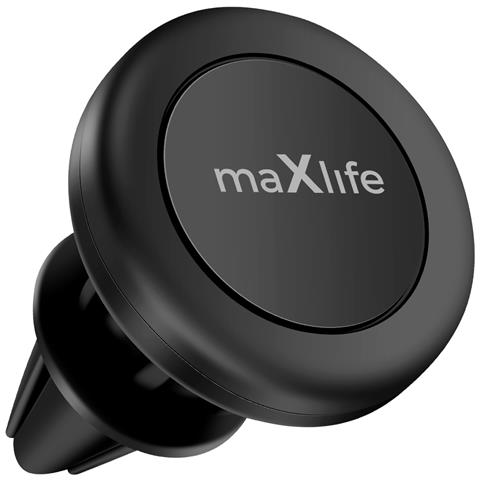 Supporto Per Auto Magnetico Per Smartphone Da Fissare Sulla Griglia Di Ventilazione, Nero - Foto 1