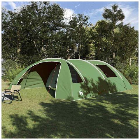 Tenda a tunnel con tetto Verde e Bianco 700 x 590 x 215 cm - Foto 2