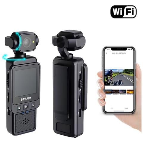 Action Camera Wifi Hd 1080p Kit Ciclismo - Cam Portatile Con Stabilizzazione Ottica - Foto 2