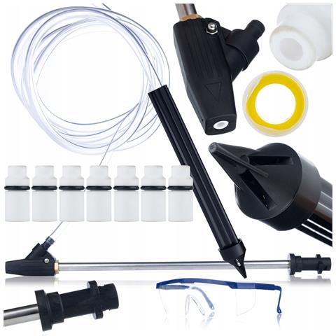 Set Di Accessori Per Idropulitrice Compatibile Con Kärcher K2-k7 - 7 Ugelli, Occhiali Protettivi | Pressione Max 160 Bar | Pulizia Intensiva - Foto 1