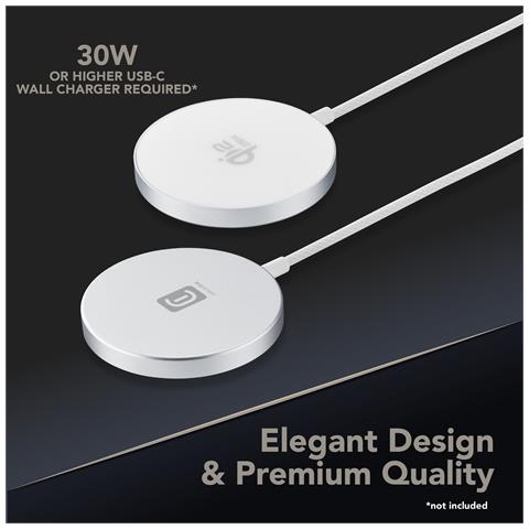 MAG PAD Qi2.2 25W Pad Wireless magnetico 25W con tecnologia Qi2.2, progettato per una ricarica rapida ed efficiente di tutti gli smartphone. - Foto 2