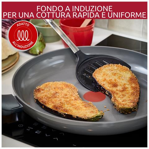 Risorsa Padella 24 cm, Rivestimento in Ceramica Antiaderente, Scorrevolezza Ottimale, Thermo-Signal, Induzione - Foto 7