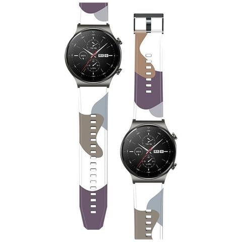 Cinturino Moro Huawei Watch Gt2 Pro Cinturino In Silicone Camo (10) - Foto 3