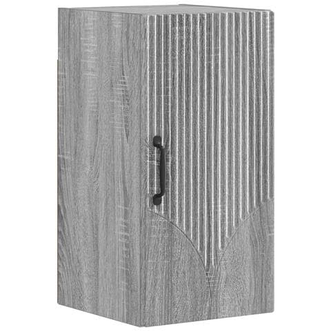 Armadio da bagno a muro HOORN Sonoma grigio 30 x 31 x 59 cm - Foto 1