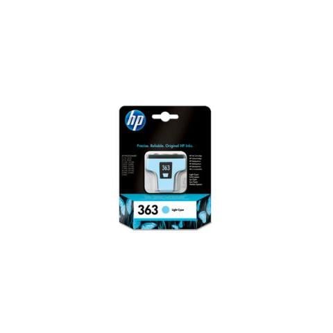 C8774EE Cartuccia Ink Originale 363 Gialla Chiaro per HP 3110/3210 Capacità 350 Pagine - Foto 1