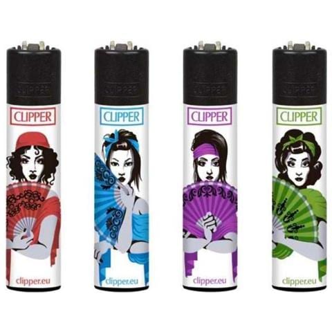 48 Accendini A Gas Large Ladies Ricaricabile Regular Vari Colori - Foto 1