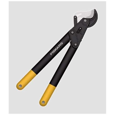 Troncarami un incudine Potenza Passo legno secco e duro, rivestimento antiaderente, Acciaio di precisione temprato, Lunghezza: 57 cm, Nero / Arancione, L85, 1000585 - Foto 1