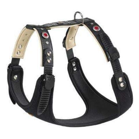 Giotto Pettorina In Pelle - Per Cani - 3 Colori E 3 Misure Nero S= A: 31÷39 Cm - B: 44÷52 Cm - Foto 2