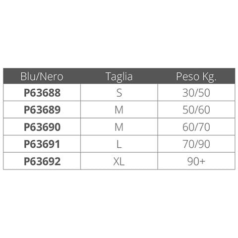 Giubbotto Galleggiamento Olimpya Olympia Blu-nero Kg. 50/60 50n - Foto 2