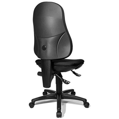 Topstar 8170g26 Point 70 - Sedia Girevole Da Ufficio, Colore: Blu, Tessuto, Nero, 55 X 47 X 110 Cm - Foto 2