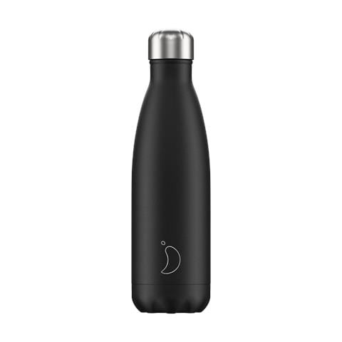 Borraccia Monochrome 500 ml Acciaio Inox Nero - Foto 1