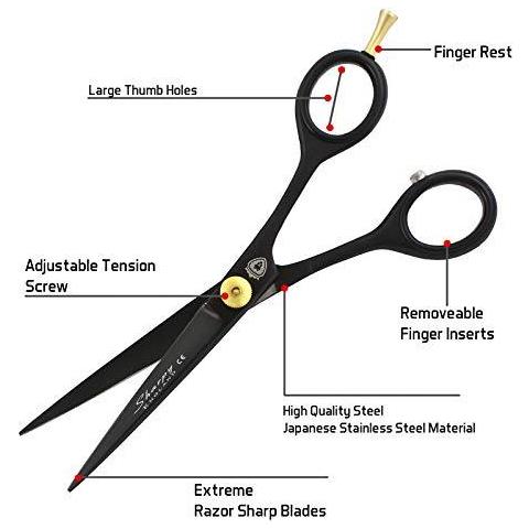 Professionale Di Parrucchiere Forbici Scissor Capelli Per Parrucchieri Barbieri Acciaio Inossidabile - Capelli Cesoie - Per Salon Barbieri Uomini Donne - Foto 4