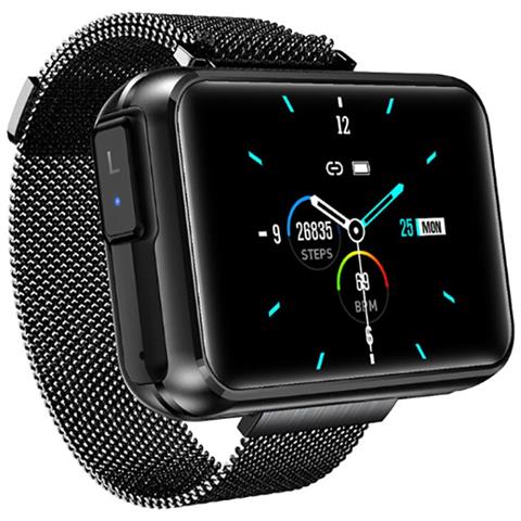 HTN - T91 Smart Watch Men Tws Auricolare Bluetooth Senza Fili 2020 1.4  Pollici Grande Schermo Fai Da Te Bluetooth Chiama Smartwatch Meteo |  orologi Digitali (nero) - ePRICE