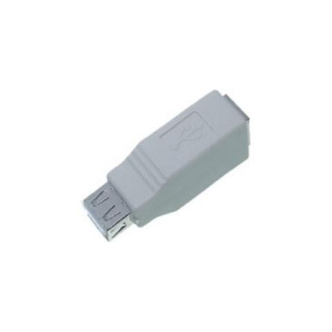 BS77044 adattatore per inversione del genere dei cavi USB A USB B Grigio - Foto 1