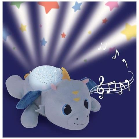 Leon Il Drago Luce Notturna E Peluche Musicale + / - 39 Cm - Foto 2
