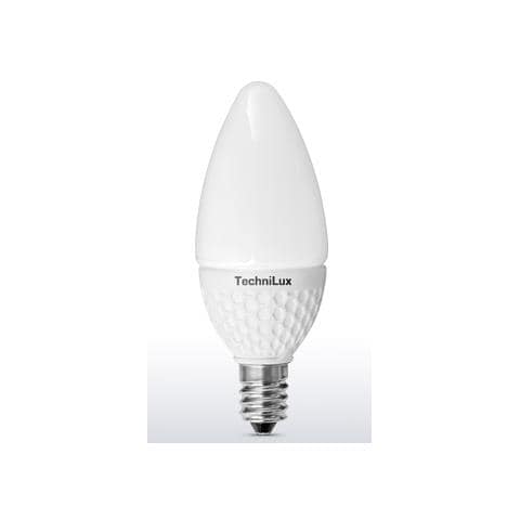TechniLux E14 4W, Bianco caldo, Bianco, A+, 230V, 50/60 Hz - Foto 1