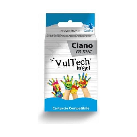 GS-526C, Ciano, Canon, Canon Pixma : IP4820 IP4850 IP 4950 MG 5150, MG 5250, MG 6150, MG 8150, MX 885, , MG 6250, MG 8250, M, Ad inchiostro, Scatola - Foto 1
